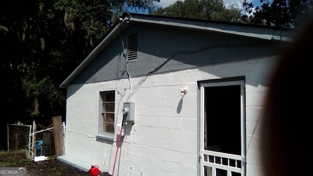 2214 Shell Rd, Savannah, GA 31404 - view of property exterior with concrete block siding