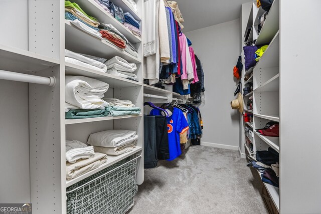1010 Longcreek Pointe Pointe, Alpharetta, GA 30005 - spacious closet featuring carpet floors