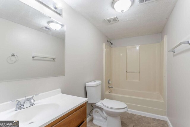 1214 Tyne Way, Stone Mountain, GA 30088 - full bathroom with vanity, tub / shower combination, and tile patterned floors