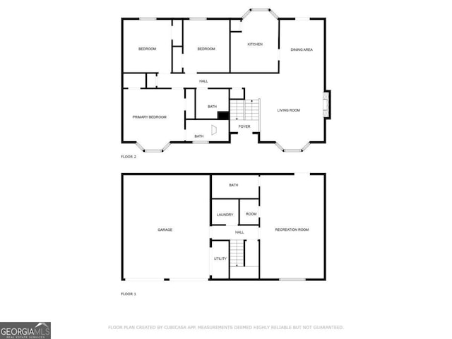 1214 Tyne Way, Stone Mountain, GA 30088 - room layout