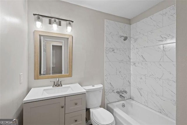 1594 Pine Glen Cir, Decatur, GA 30035 - bathroom with vanity and shower / tub combination