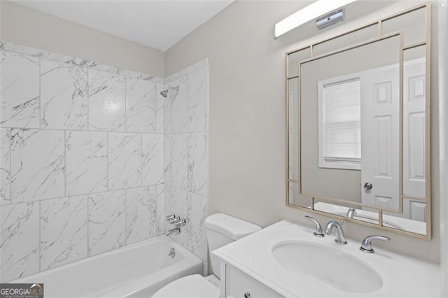 1594 Pine Glen Cir, Decatur, GA 30035 - bathroom with vanity and washtub / shower combination