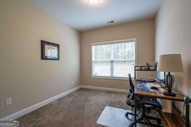 255 Solihull Ln, Athens, GA 30605 - carpeted home office with baseboards