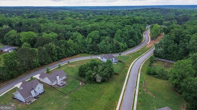 255 Solihull Ln, Athens, GA 30605 - aerial view of property's location featuring a heavily wooded area