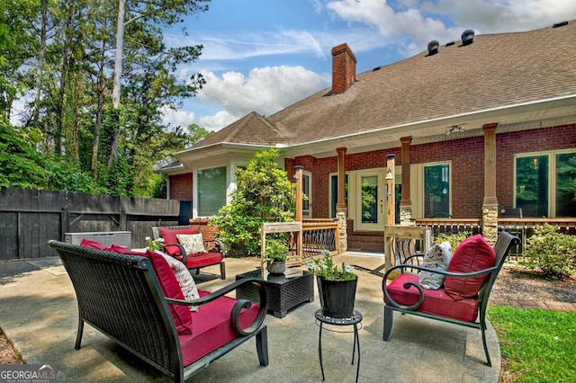 312 Sterling Rd, Jasper, GA 30143 - porch with an outdoor living space