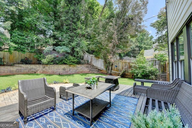 3085 Saint Andrews Dr, Duluth, GA 30096 - view of deck