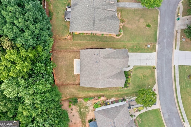 607 Little Shoals Ct, Canton, GA 30115 - bird's eye view