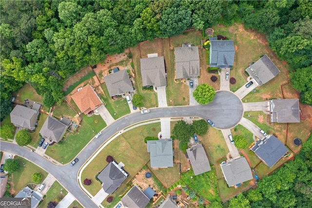 607 Little Shoals Ct, Canton, GA 30115 - aerial overview of property's location with nearby suburban area