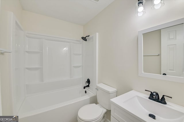 2011 Mims Rd, Hephzibah, GA 30815 - bathroom with vanity and shower / bath combination
