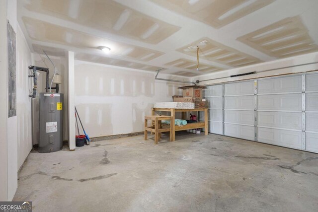 761 Riverside Dr NW, Calhoun, GA 30701 - garage featuring water heater