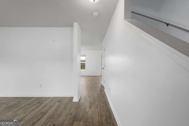 761 Riverside Dr NW, Calhoun, GA 30701 - hallway featuring wood finished floors and baseboards