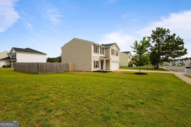 761 Riverside Dr NW, Calhoun, GA 30701 - view of home's exterior featuring an attached garage, driveway, and a residential view