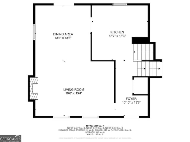2140 Deer Trl, Suwanee, GA 30024 - home floor plan