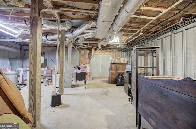 141 Holcomb Spur NW, Adairsville, GA 30103 - view of unfinished below grade area