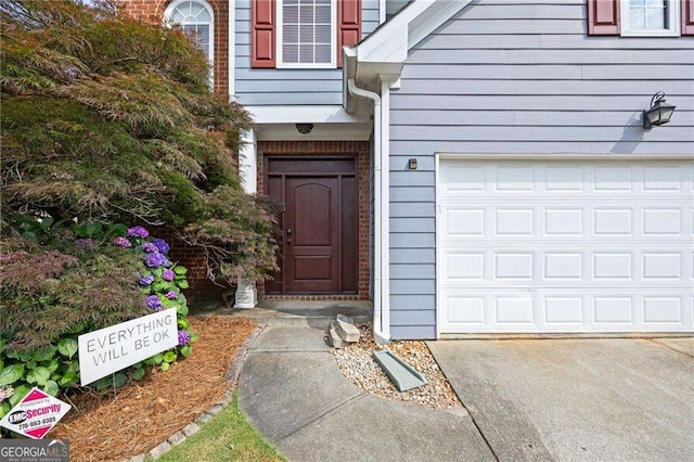 2890 Winterhaven Ct, Atlanta, GA 30360 - doorway to property with an attached garage