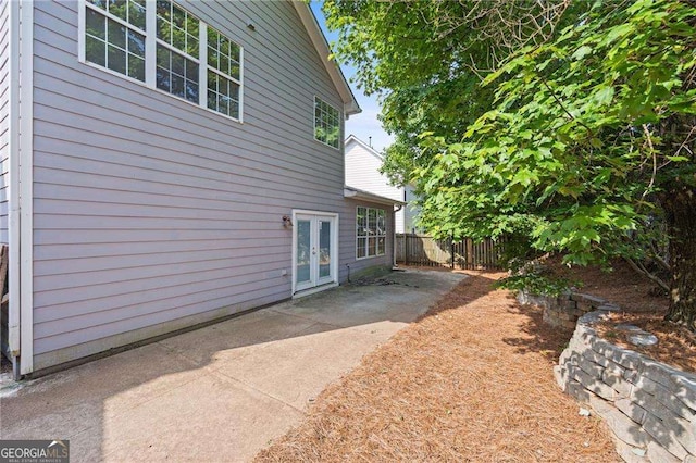 2890 Winterhaven Ct, Atlanta, GA 30360 - view of yard featuring a patio area and french doors