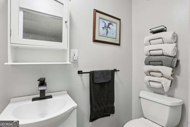 2860 Jefferson St, Austell, GA 30106 - half bath with a sink and toilet