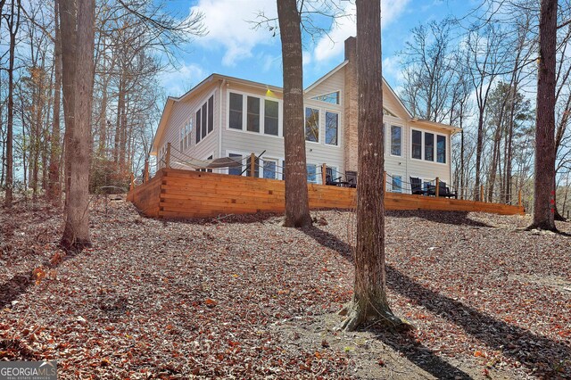 201 Hickory Hill Ln, Martin, GA 30557 - view of side of property