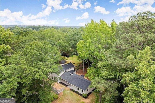 6405 Cherry Tree Ln, Atlanta, GA 30328 - drone / aerial view of a heavily wooded area