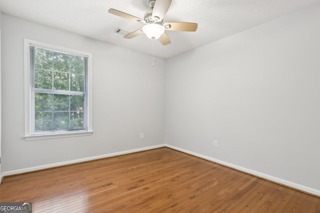 3850 Stepney Way, Cumming, GA 30041 - unfurnished room with hardwood / wood-style flooring and ceiling fan