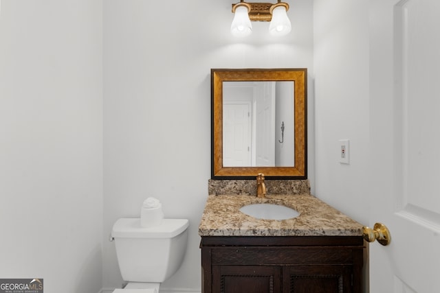 10865 Misty Moon Ct, Alpharetta, GA 30022 - bathroom with toilet and vanity
