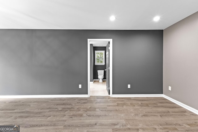 810 Callaway Church Rd, Lagrange, GA 30241 - empty room with recessed lighting and wood finished floors