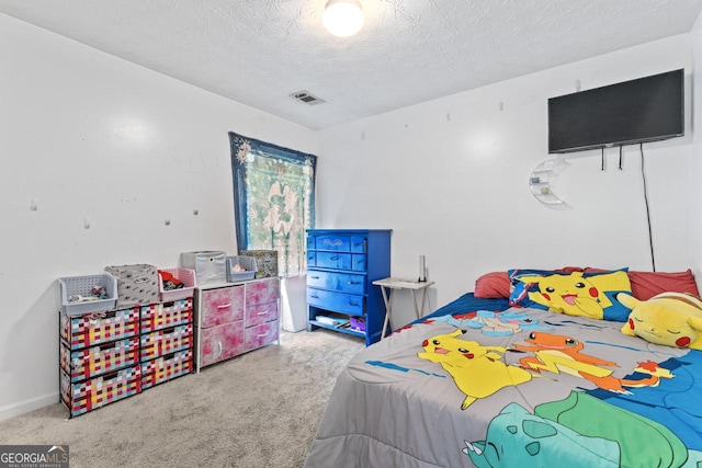 11581 Kades Trl, Hampton, GA 30228 - carpeted bedroom featuring a textured ceiling