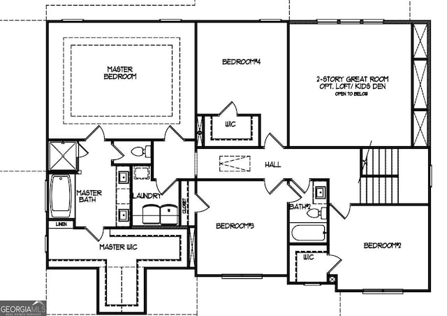 7345 Vale Ct, Cumming, GA 30028 - property floor plan
