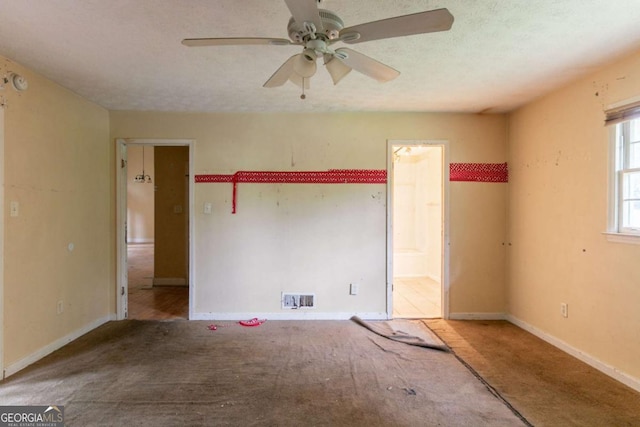 4715 Wildginger Run, Lithonia, GA 30038 - unfurnished room featuring carpet flooring, a ceiling fan, baseboards, and a smoke detector