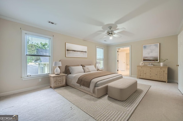 7155 Roswell Rd Unit 58, Atlanta, GA 30328 - bedroom featuring multiple windows, carpet, ornamental molding, and baseboards