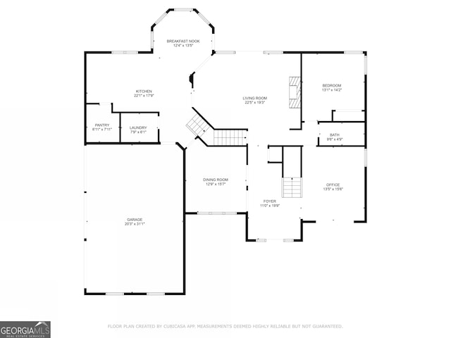 712 Brookshade Pkwy, Alpharetta, GA 30004 - home floor plan