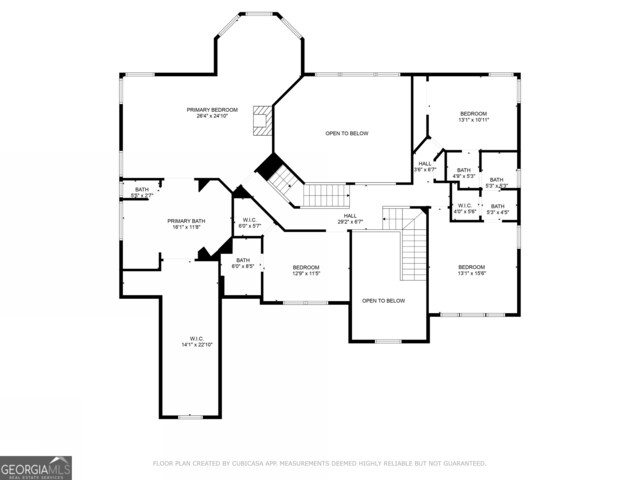 712 Brookshade Pkwy, Alpharetta, GA 30004 - floor plan / room layout