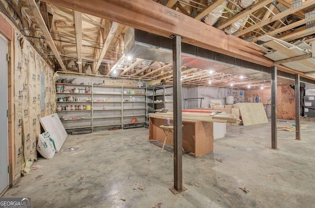 1488 Pleasant Hill Rd NE, Ranger, GA 30734 - view of unfinished basement