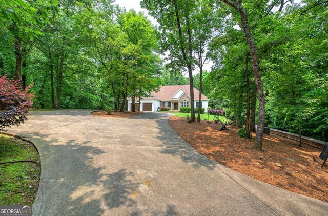 1488 Pleasant Hill Rd NE, Ranger, GA 30734 - view of front of house with driveway and a garage
