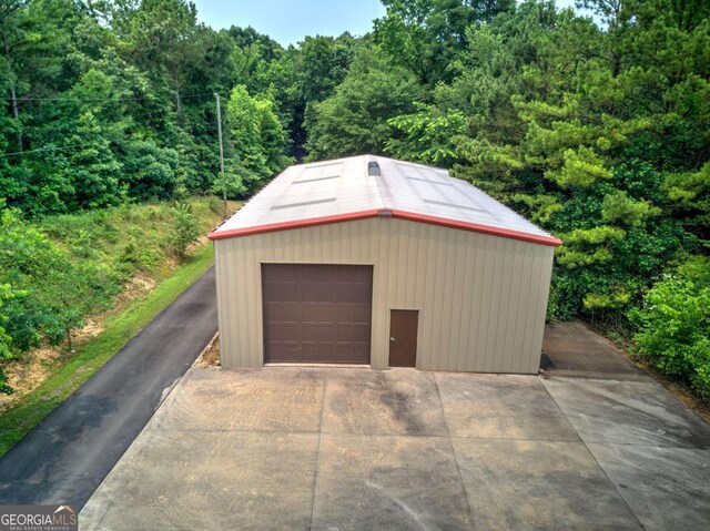 1488 Pleasant Hill Rd NE, Ranger, GA 30734 - detached garage with a view of trees