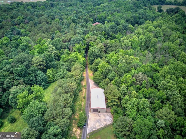 1488 Pleasant Hill Rd NE, Ranger, GA 30734 - aerial view of property's location with a heavily wooded area