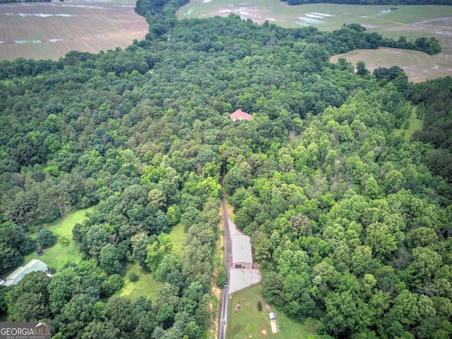 1488 Pleasant Hill Rd NE, Ranger, GA 30734 - aerial view of property and surrounding area featuring a forest