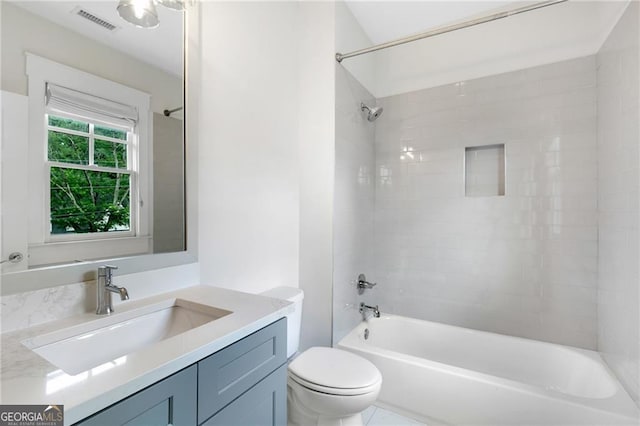 2602 Drew Valley Rd NE, Brookhaven, GA 30319 - bathroom featuring vanity and bathing tub / shower combination