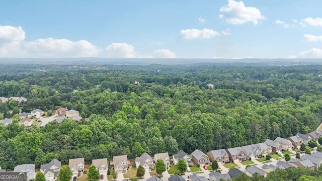 4546 Water Mill Dr, Buford, GA 30519 - aerial view of residential area featuring a forest