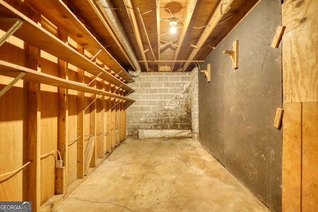 749 Dogwood Dr, Lawrenceville, GA 30046 - view of unfinished below grade area