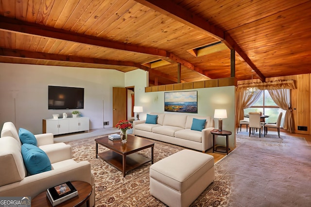749 Dogwood Dr, Lawrenceville, GA 30046 - living area featuring wooden ceiling