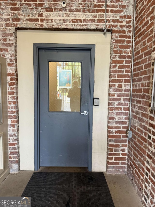 320 Martin Luther King Jr Dr SE Unit 5, Atlanta, GA 30312 - property entrance featuring brick siding