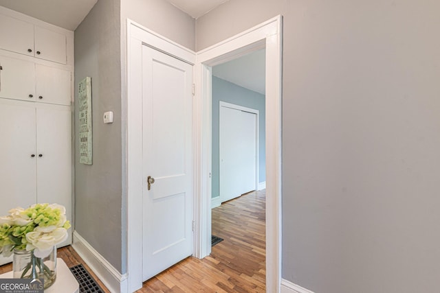 1391 Jefferson Ave, East Point, GA 30344 - hall with light wood-type flooring and baseboards