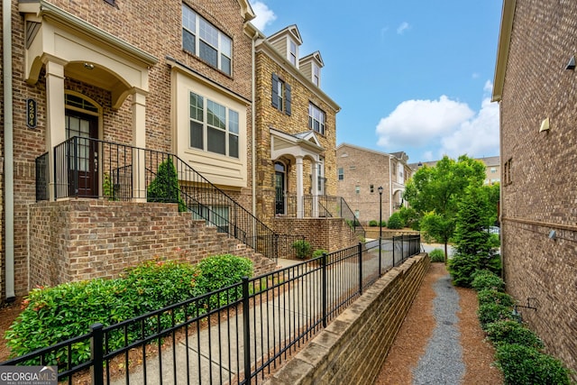 4202 Morrison Way Unit 9, Atlanta, GA 30341 - view of home's community with stairway and a residential view