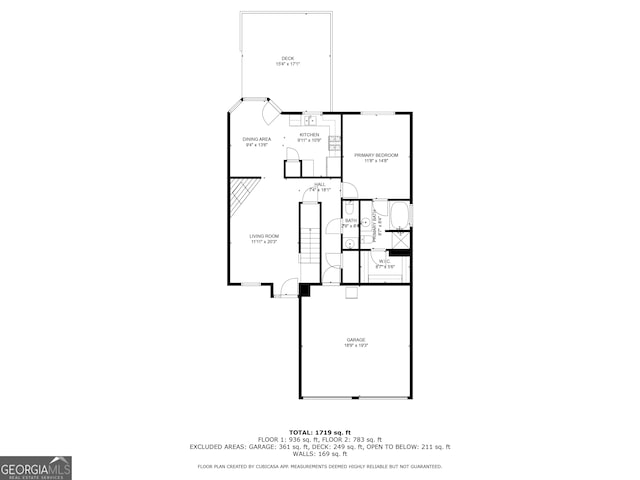 3269 N Winds Trl, Douglasville, GA 30135 - home floor plan