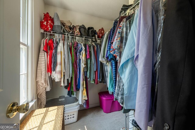 1885 N Creek Cir, Alpharetta, GA 30009 - spacious closet featuring carpet flooring