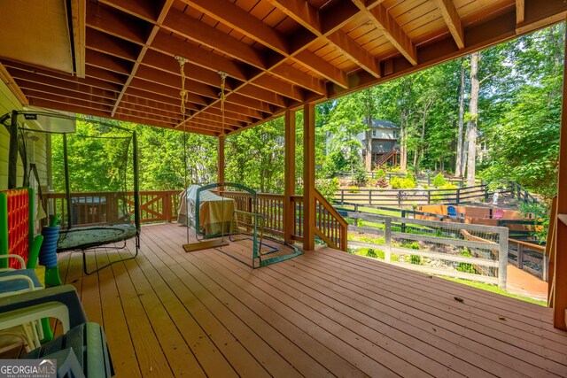 1885 N Creek Cir, Alpharetta, GA 30009 - view of deck