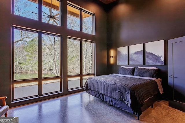 168 State Line Rd, Cloudland, GA 30731 - bedroom featuring a towering ceiling
