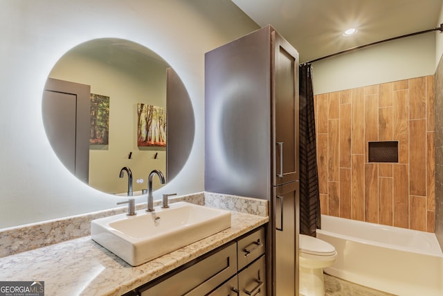 168 State Line Rd, Cloudland, GA 30731 - bathroom with vanity and shower / tub combo