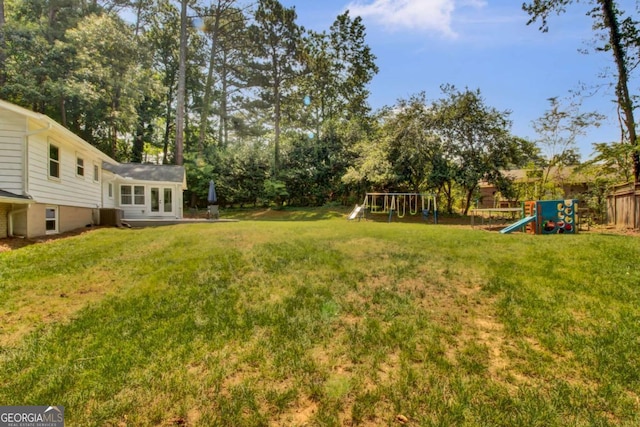 4794 Glenbonnie Ct, Dunwoody, GA 30360 - view of yard featuring a playground and view of scattered trees